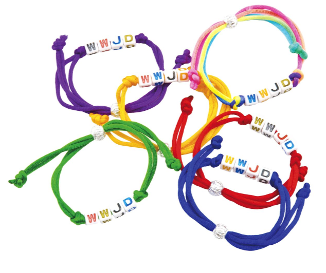 Armband W&uuml;rfel WWJD